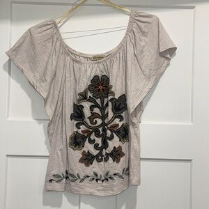 Democracy, size Large, color tan